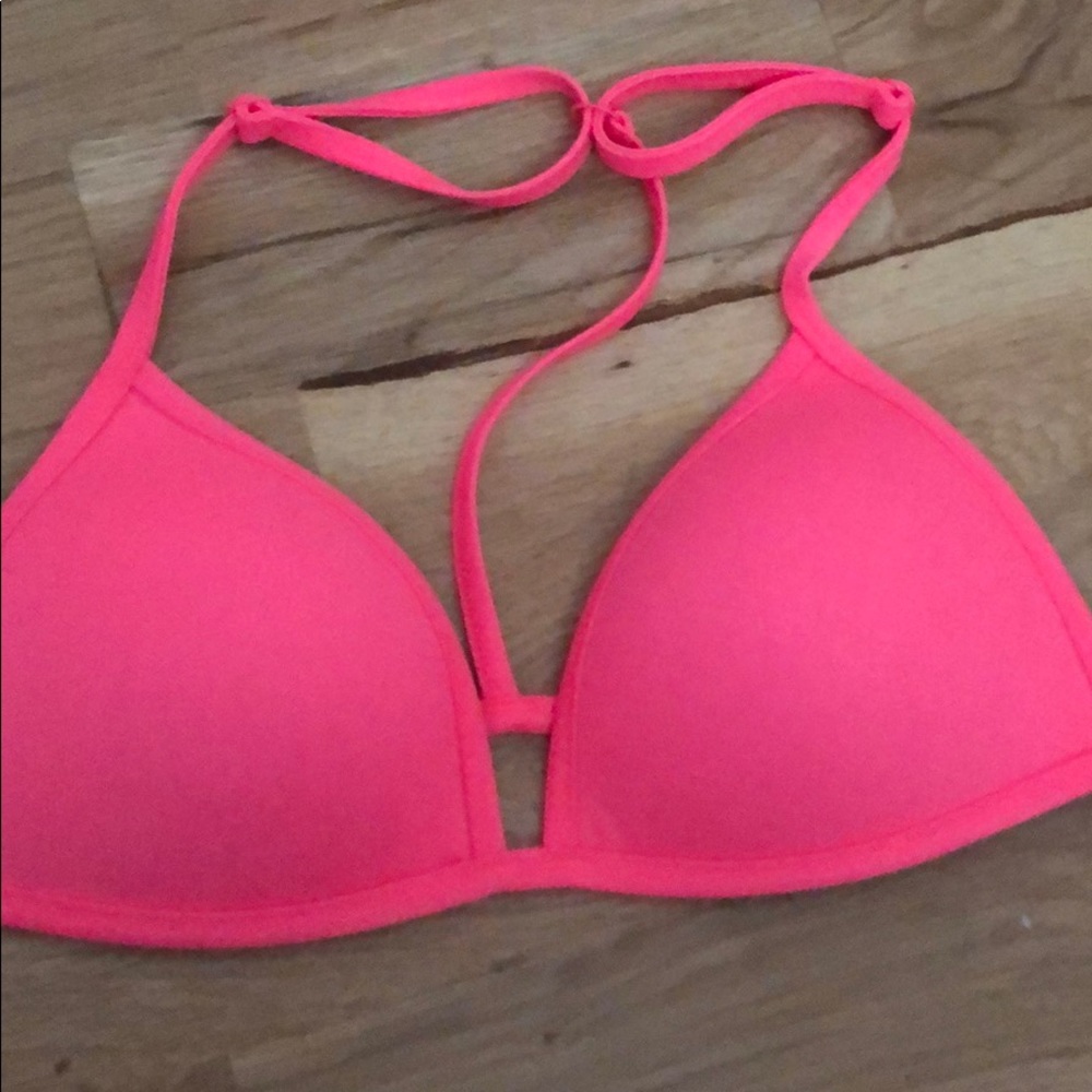 PINK Razor back bikini top